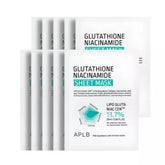 APLB Glutathione Niacinamide Sheet Mask - 1pack (10pcs)